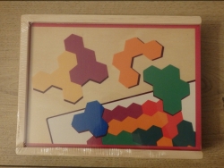 Puzzle Bois Hexagone
