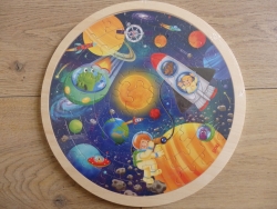 Puzzle Circulaire Espace
