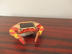 Mini Brosse Crabe Solaire 